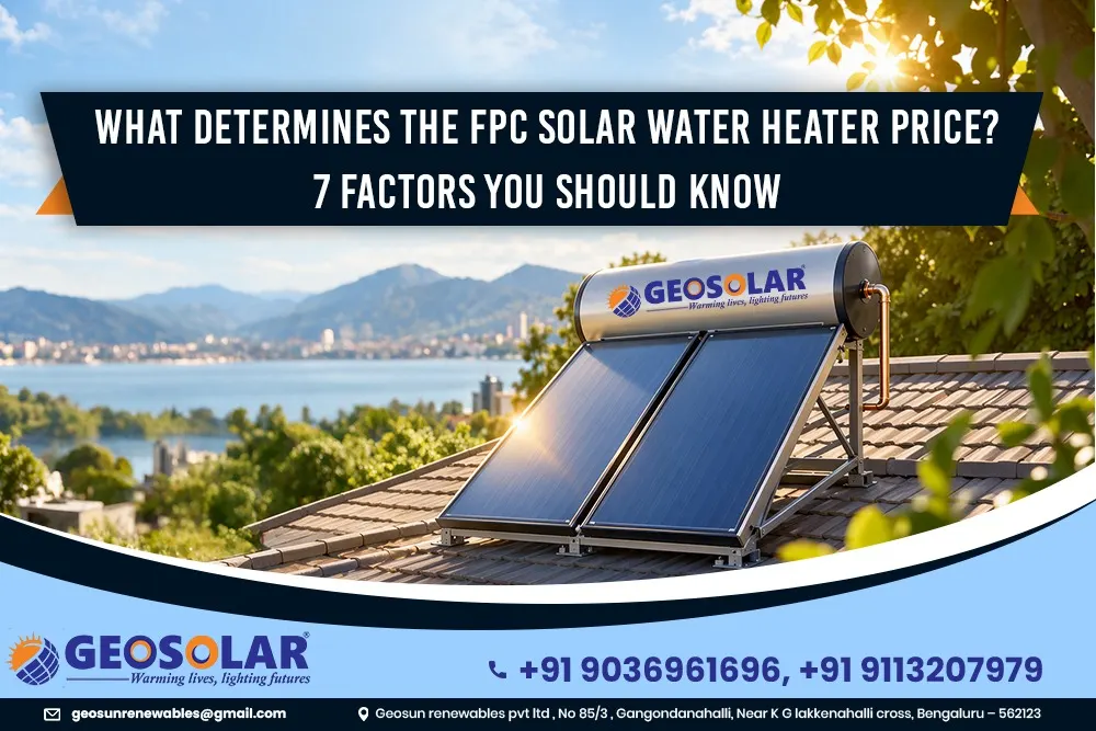 What Determines the FPC Solar Water Heater Price? 7 Factors You Should Know